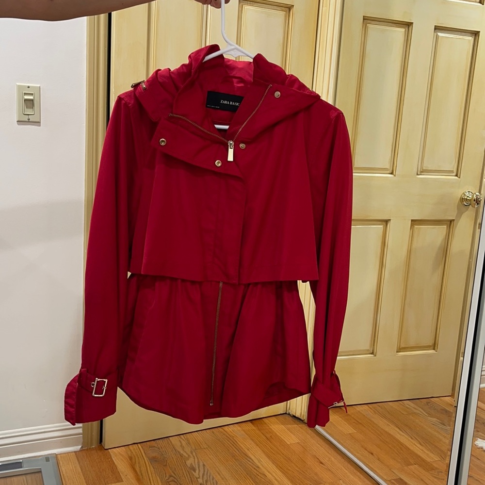 Red jacket